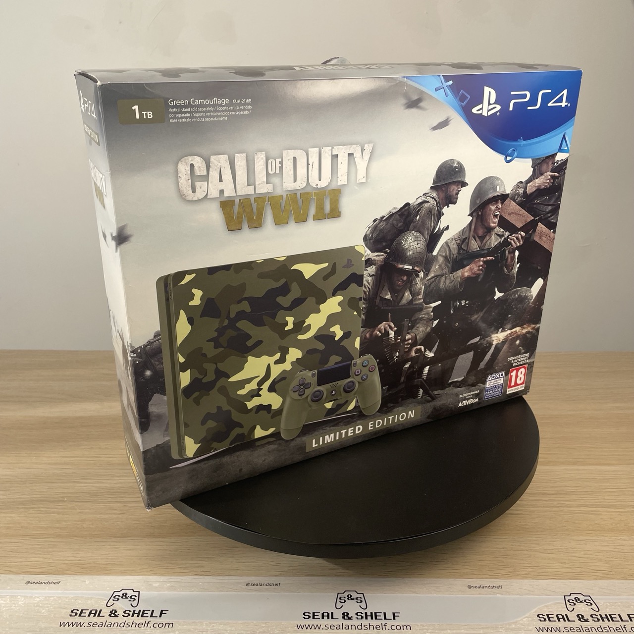 Sony PlayStation 4 (PS4)  Call of Duty WWII Limited Edition (1TB)