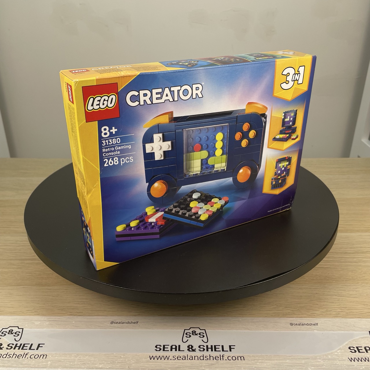 LEGO Creator 3-in-1 – Retro Gaming Console (Set 31180) – 268 pcs