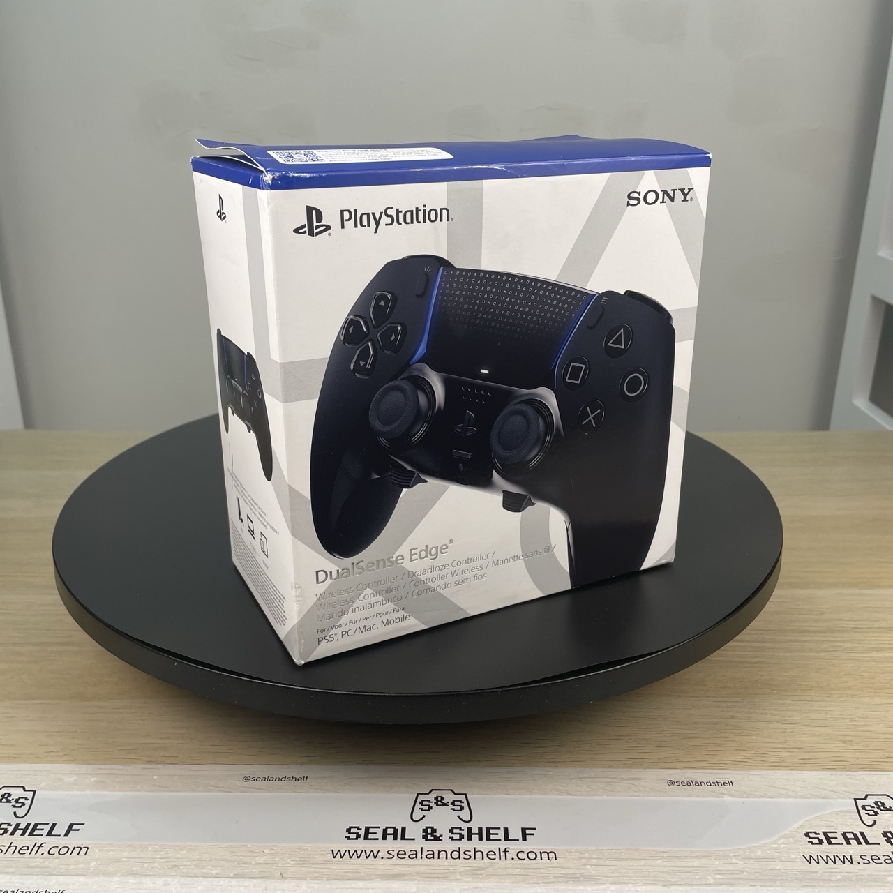 DualSense Edge Wireless Controller – Midnight Black PS5 (Pro Controller)