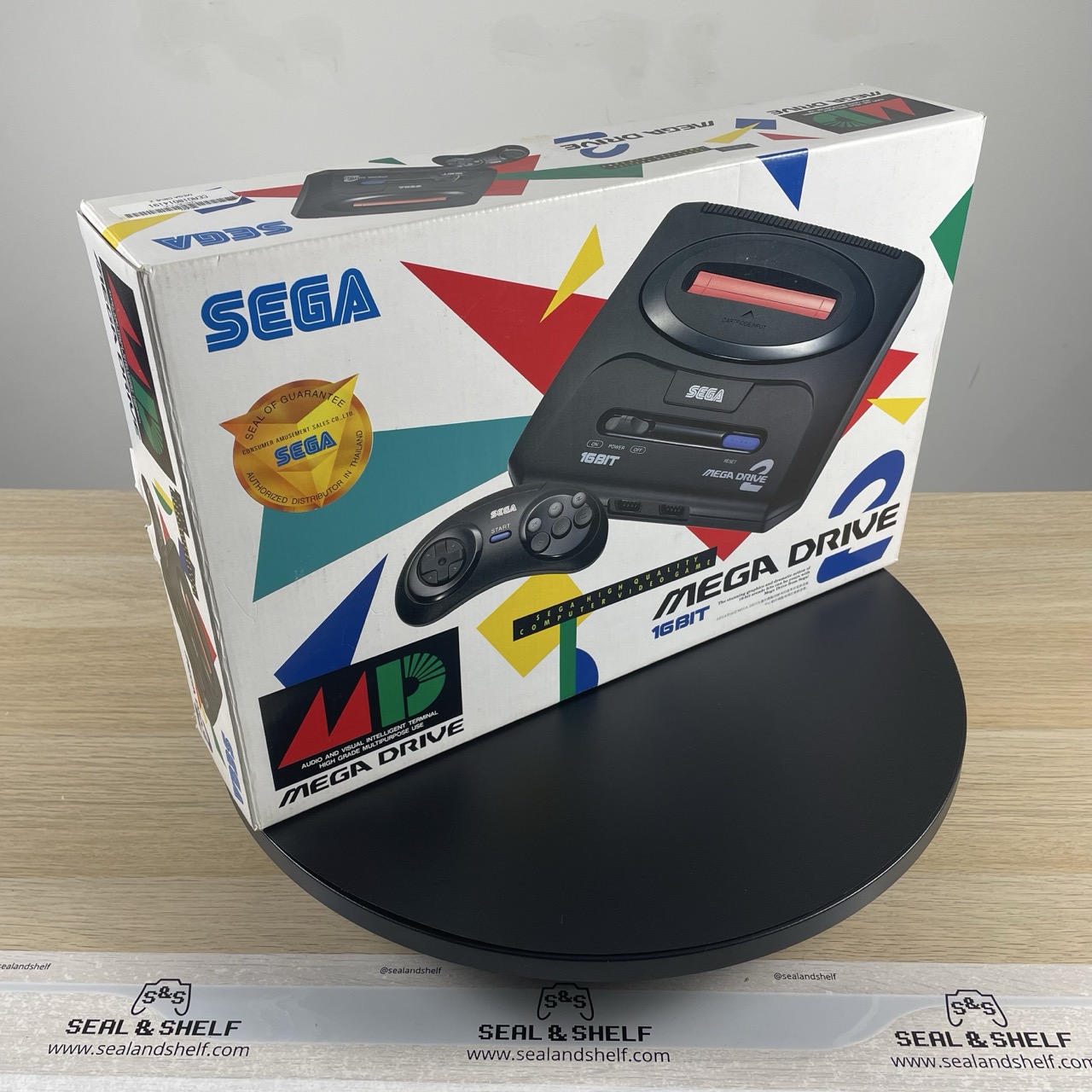 Sega Mega Drive 2 16-BIT - (MK-1631-07), PAL export version