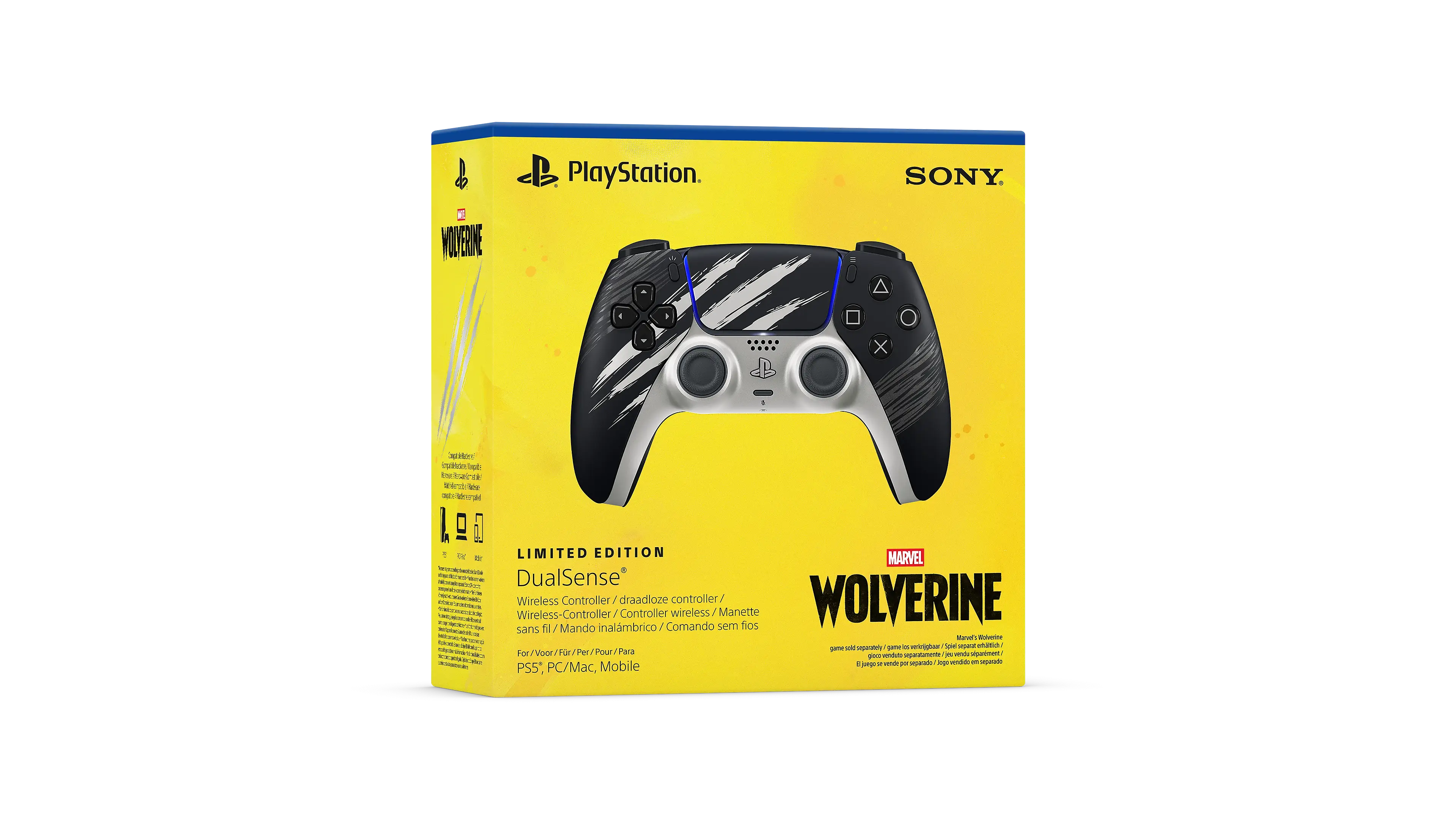 Sony Dualsense Wolverine Adamantiun Limited Edition