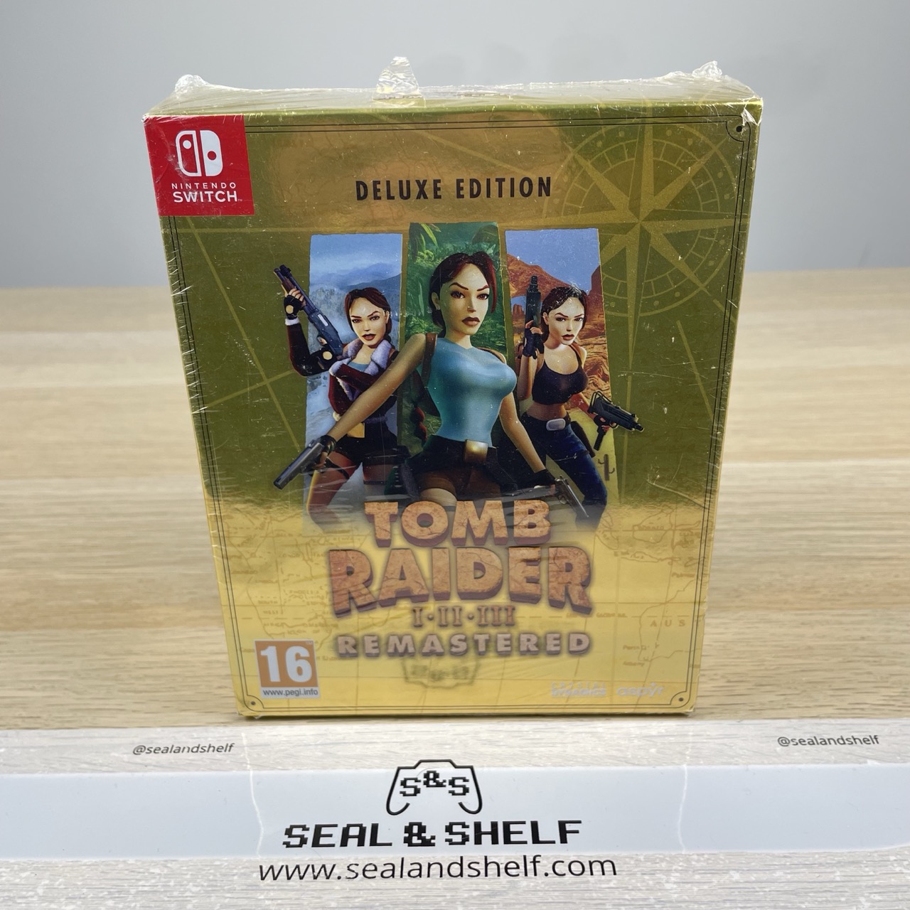 Tomb Raider I–II-III Remastered Deluxe Edition – Nintendo Switch